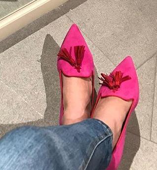 Damer eleganta mockasiner med tofsar Mirla-Eva Jonsson