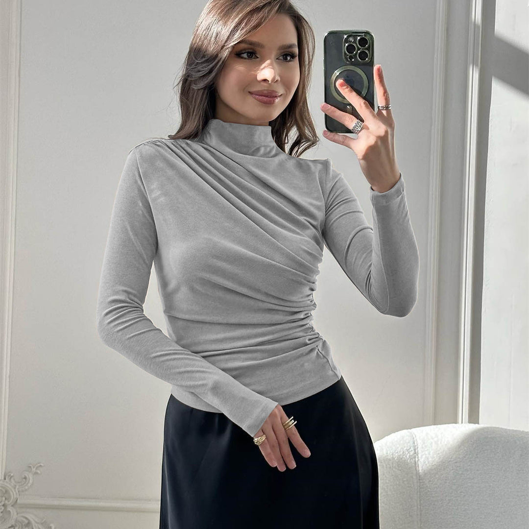 Damer eleganta topp med raffinerade draperingar Mirla-Eva Jonsson