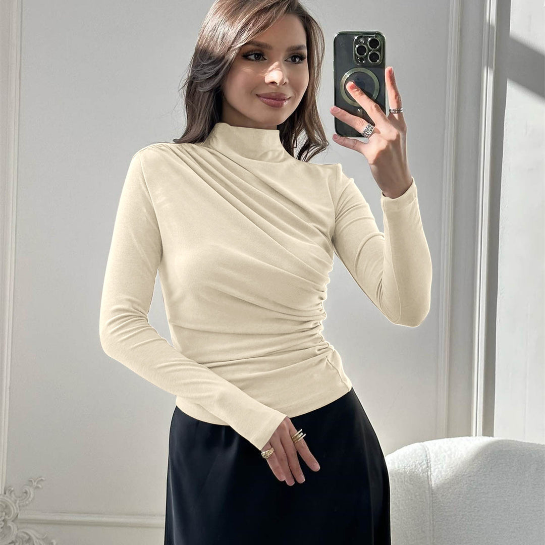 Damer eleganta topp med raffinerade draperingar Mirla-Eva Jonsson