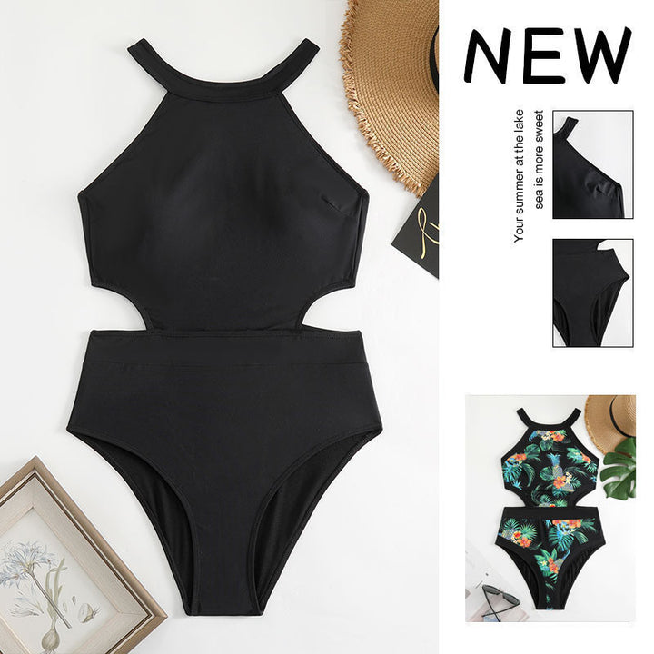Damer enhet baddräkt med modig cut-out och sportig design Mirla-Eva Jonsson