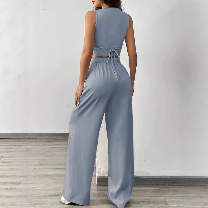 Damer fashionabel tvådelat set Eva Jonsson-Eva Jonsson