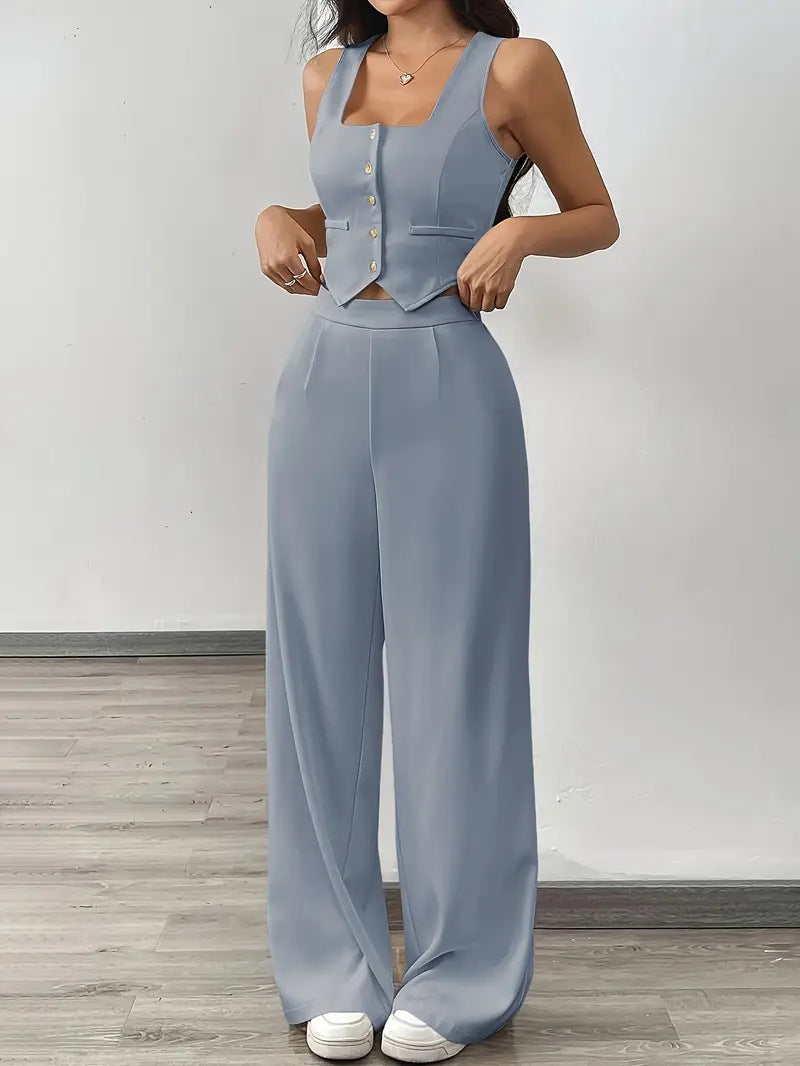 Damer fashionabel tvådelat set Eva Jonsson-Eva Jonsson