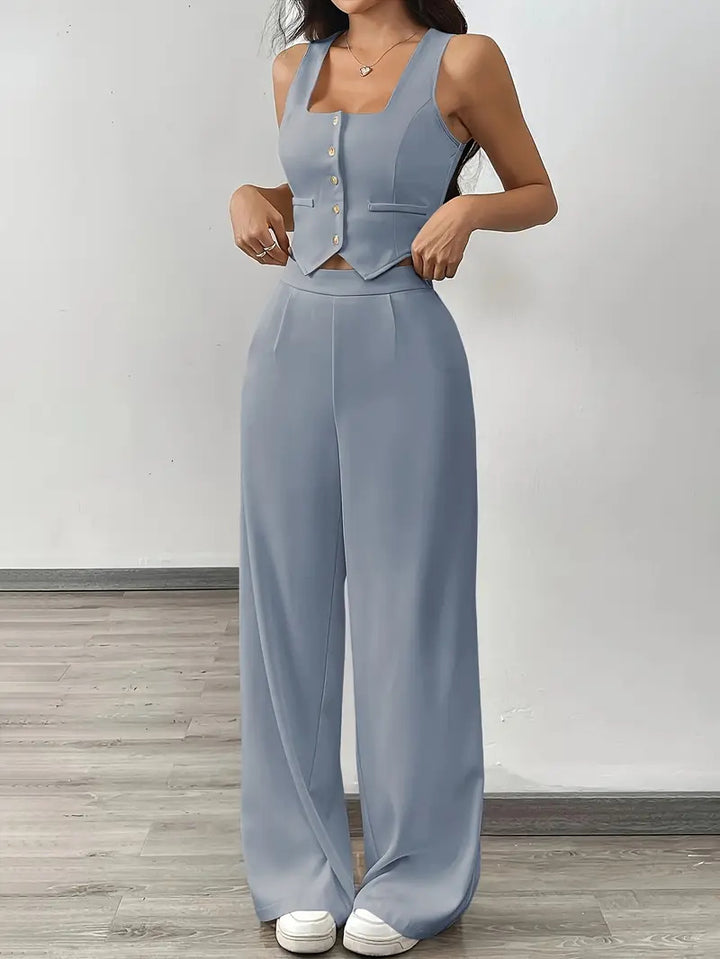 Damer fashionabel tvådelat set Eva Jonsson-Eva Jonsson