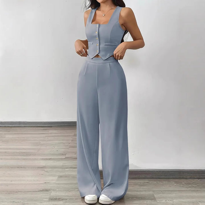 Damer fashionabel tvådelat set Eva Jonsson-Eva Jonsson