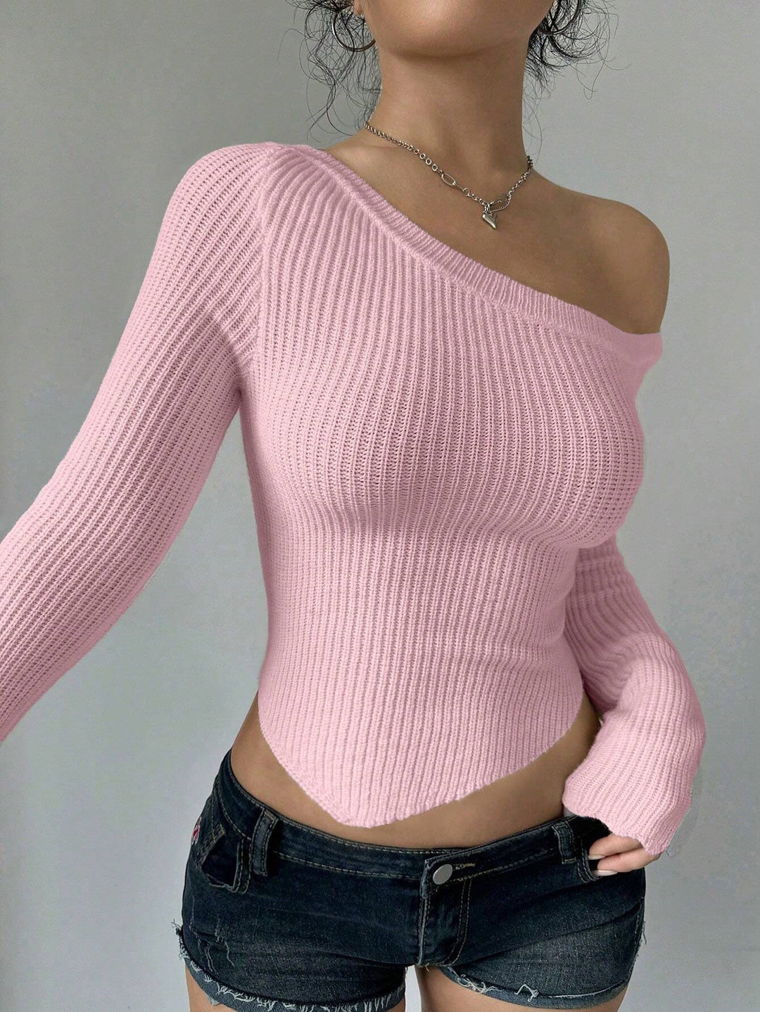 Damer figursydd Off-Shoulder Tröja Mirla-Eva Jonsson