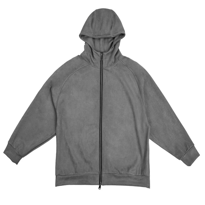 Damer fleece-hoodie med praktisk dragkedja fram och bekväm passform Mirla-Eva Jonsson