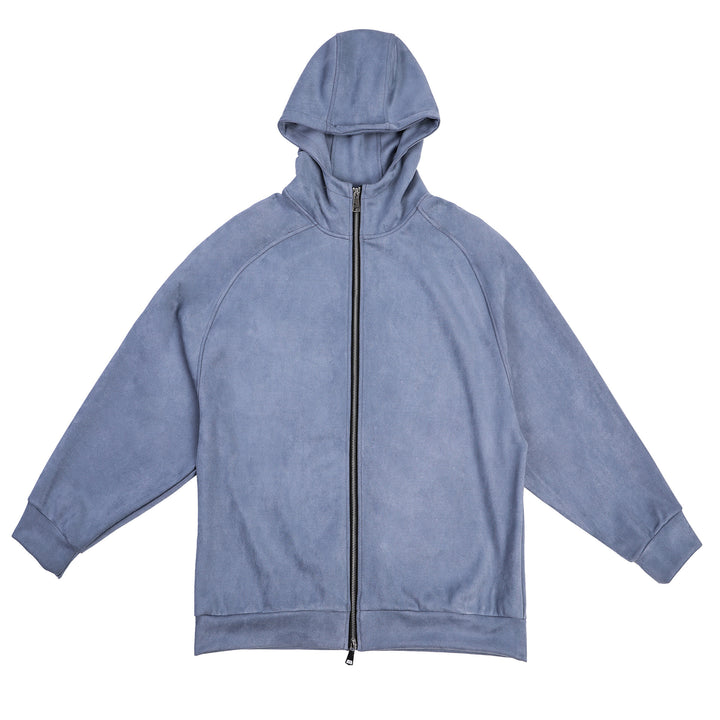 Damer fleece-hoodie med praktisk dragkedja fram och bekväm passform Mirla-Eva Jonsson