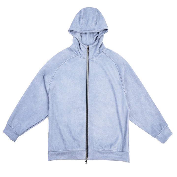 Damer fleece-hoodie med praktisk dragkedja fram och bekväm passform Mirla-Eva Jonsson
