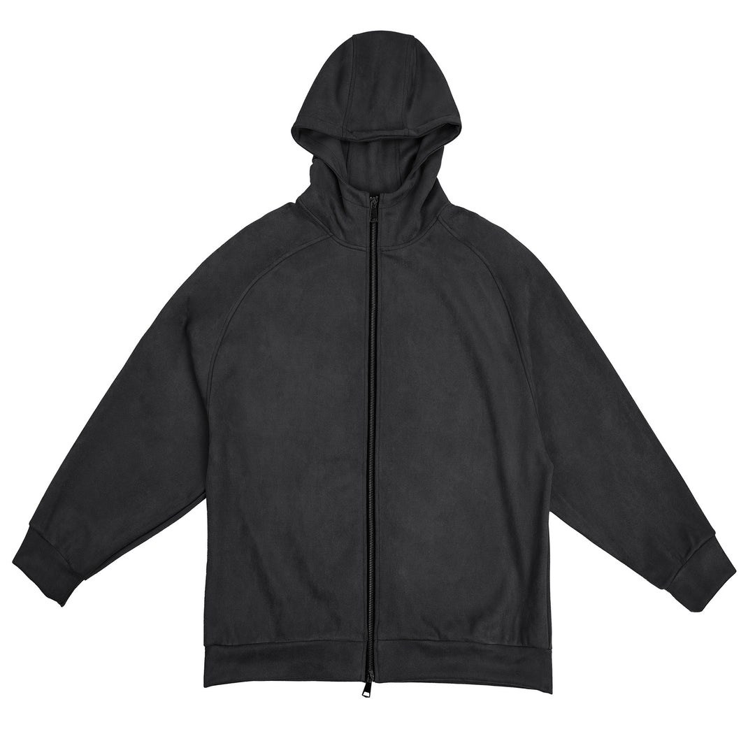 Damer fleece-hoodie med praktisk dragkedja fram och bekväm passform Mirla-Eva Jonsson