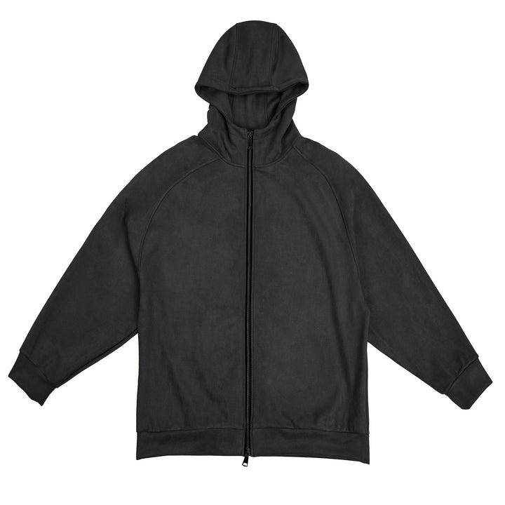 Damer fleece-hoodie med praktisk dragkedja fram och bekväm passform Mirla-Eva Jonsson
