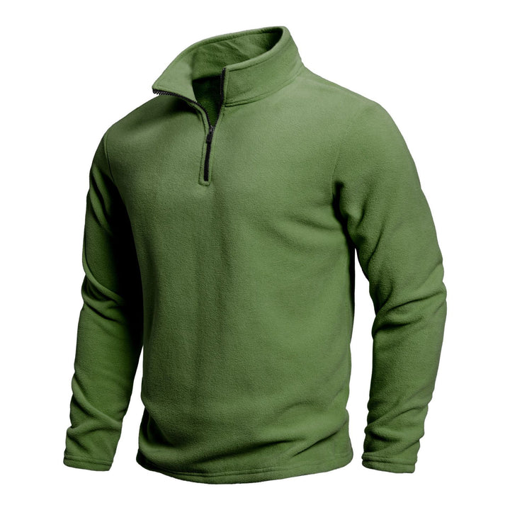 Damer fleece-pullover med kort dragkedja Mirla-Eva Jonsson
