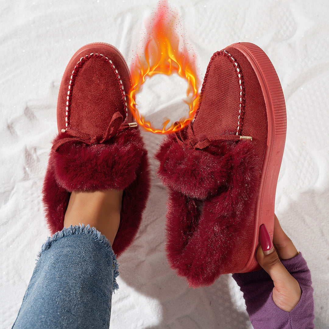 Damer fleecefodrad sneakers Mirla-Eva Jonsson