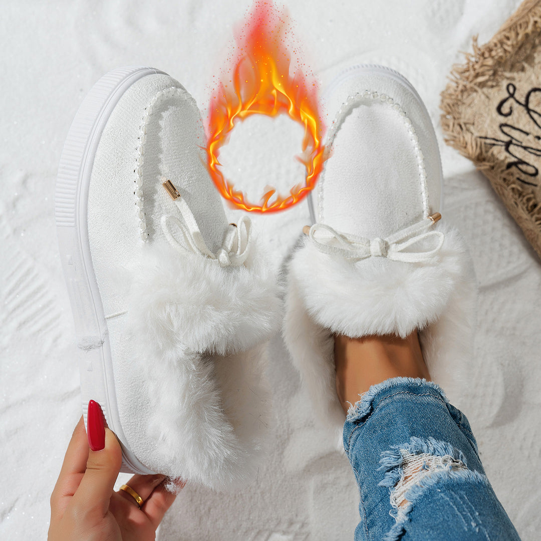 Damer fleecefodrad sneakers Mirla-Eva Jonsson