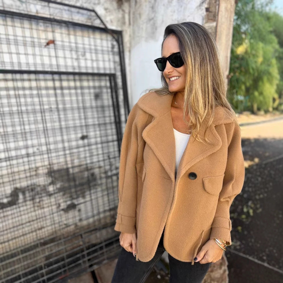 Damer fluffig oversized kappa Mirla-Eva Jonsson