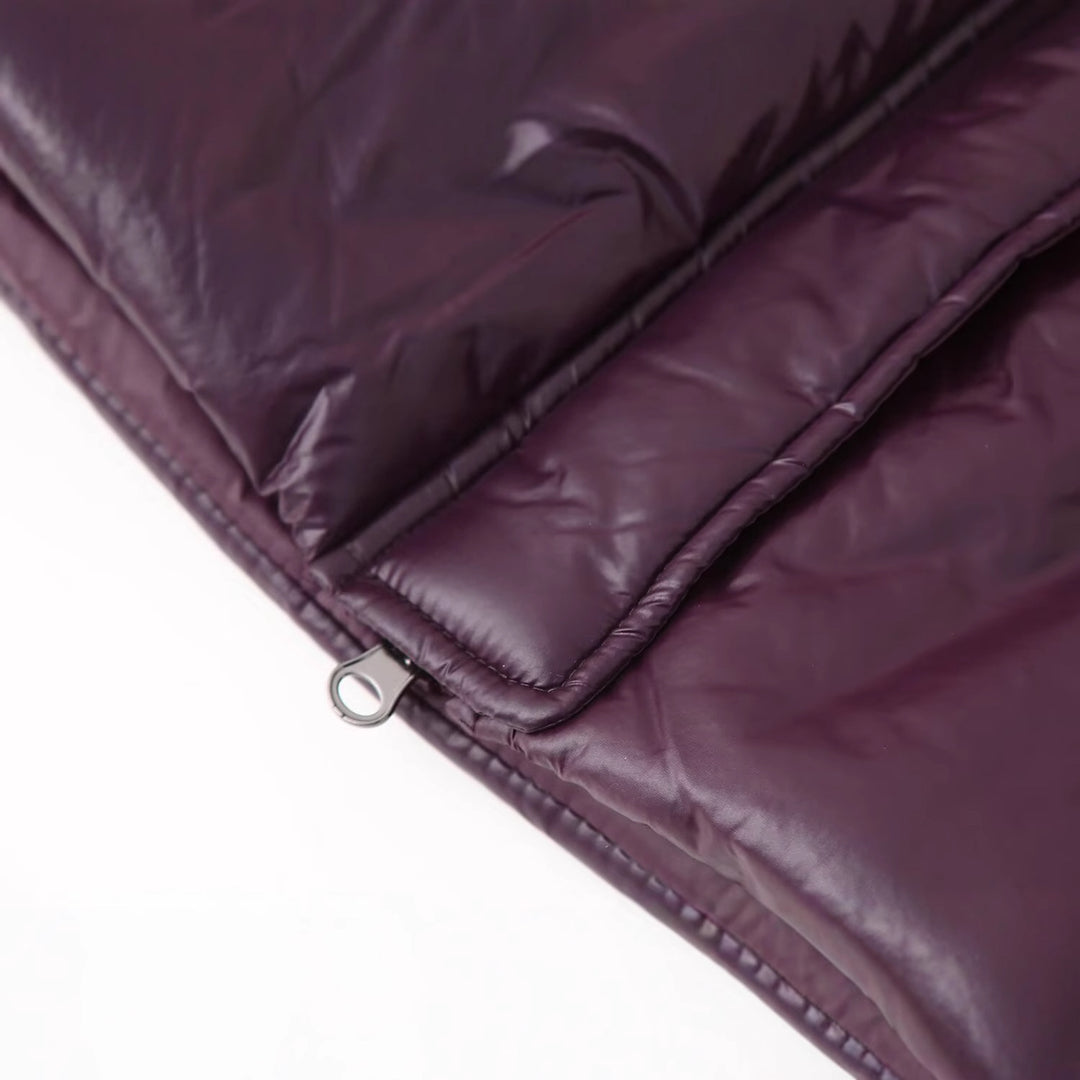 Damer fodrad hoodie med midjeband Mirla-Eva Jonsson