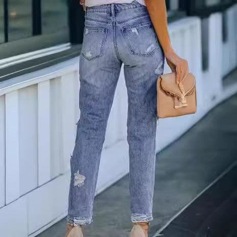 Damer förstörd Boyfriend Jeans Mirla-Eva Jonsson