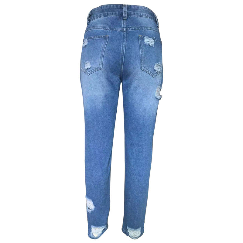 Damer förstörd Boyfriend Jeans Mirla-Eva Jonsson