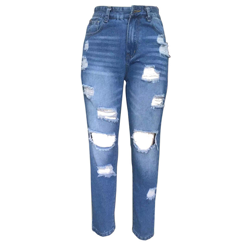 Damer förstörd Boyfriend Jeans Mirla-Eva Jonsson
