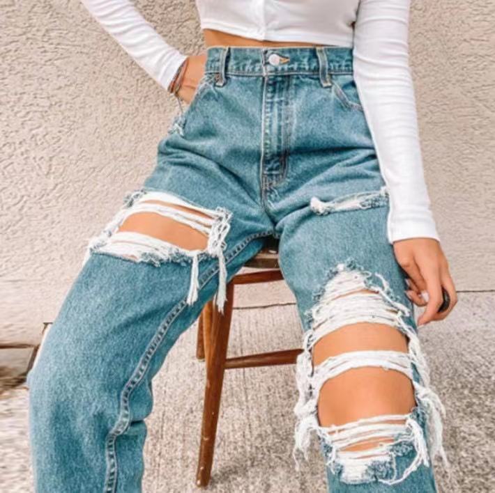 Damer förstörd Jeans Mirla-Eva Jonsson