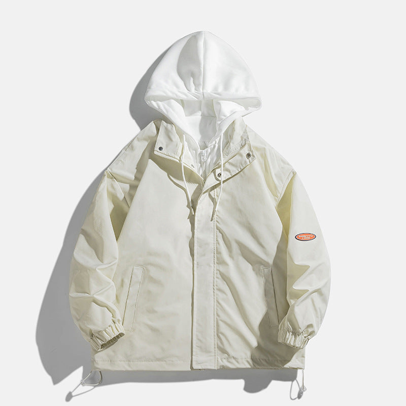 Damer fritidsjacka med dualt huva-design och vattenavvisande egenskaper Eva Jonsson-Eva Jonsson