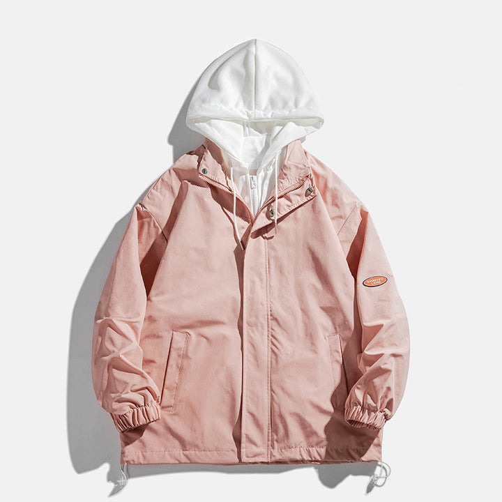 Damer fritidsjacka med dualt huva-design och vattenavvisande egenskaper Eva Jonsson-Eva Jonsson