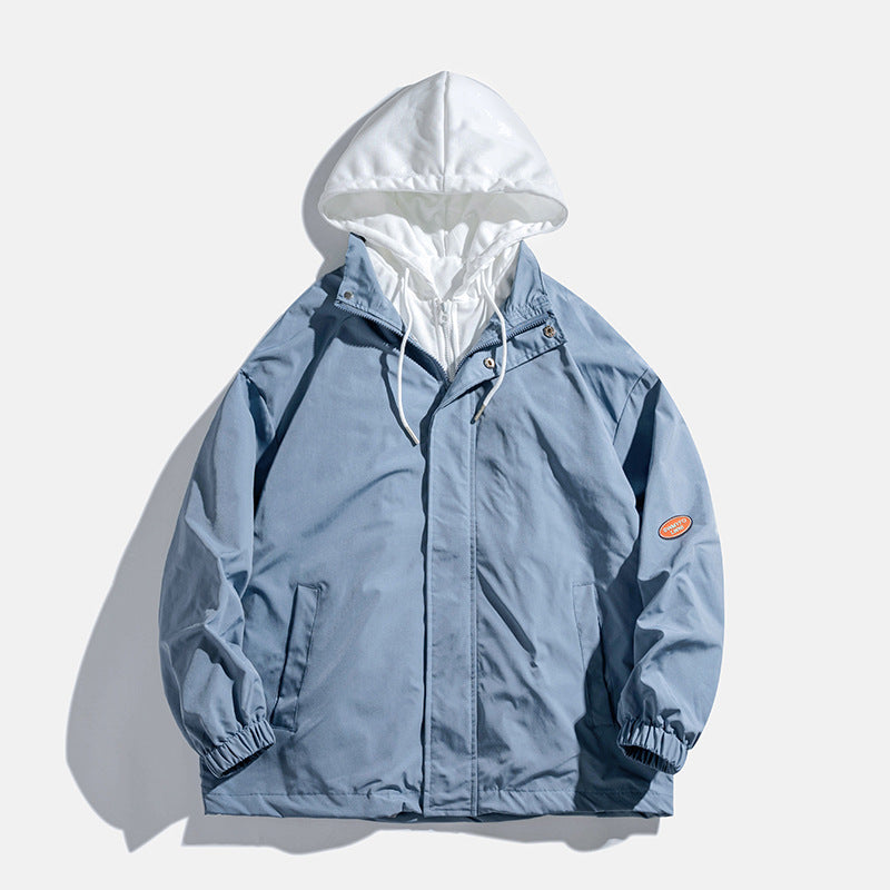 Damer fritidsjacka med dualt huva-design och vattenavvisande egenskaper Eva Jonsson-Eva Jonsson