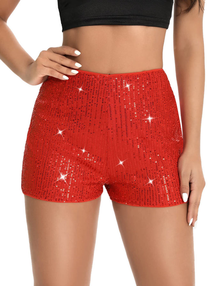Damer glamorösa paljett-shorts Mirla-Eva Jonsson