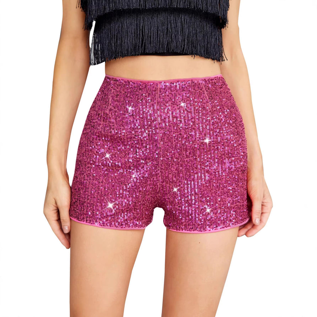 Damer glamorösa paljett-shorts Mirla-Eva Jonsson