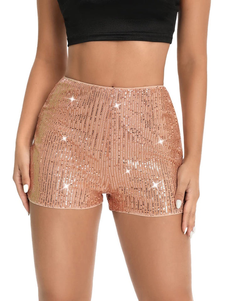 Damer glamorösa paljett-shorts Mirla-Eva Jonsson