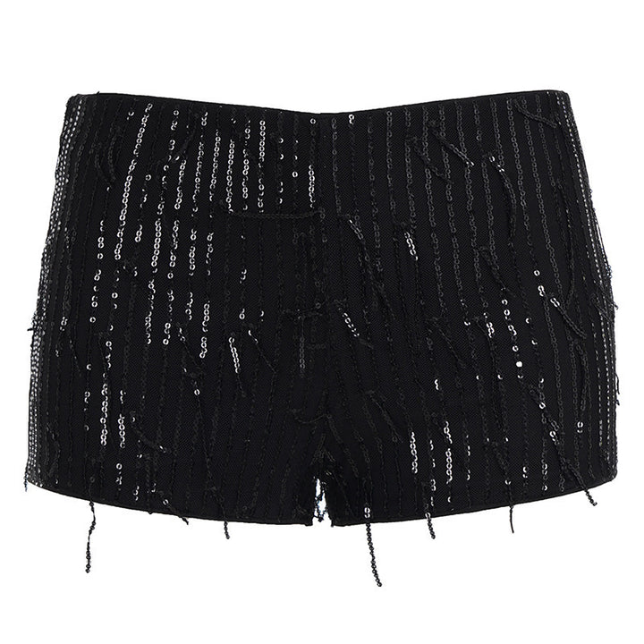 Damer glamorösa paljett-shorts Mirla-Eva Jonsson