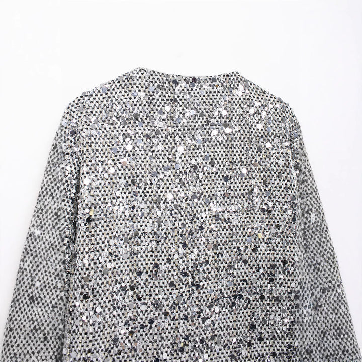 Damer glittrande paljetjacka Eva Jonsson-Eva Jonsson