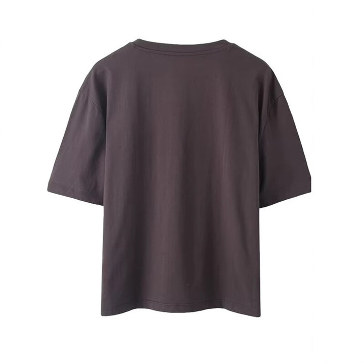 Damer grafisk T-shirt med konstnärlig tryck Mirla-Eva Jonsson