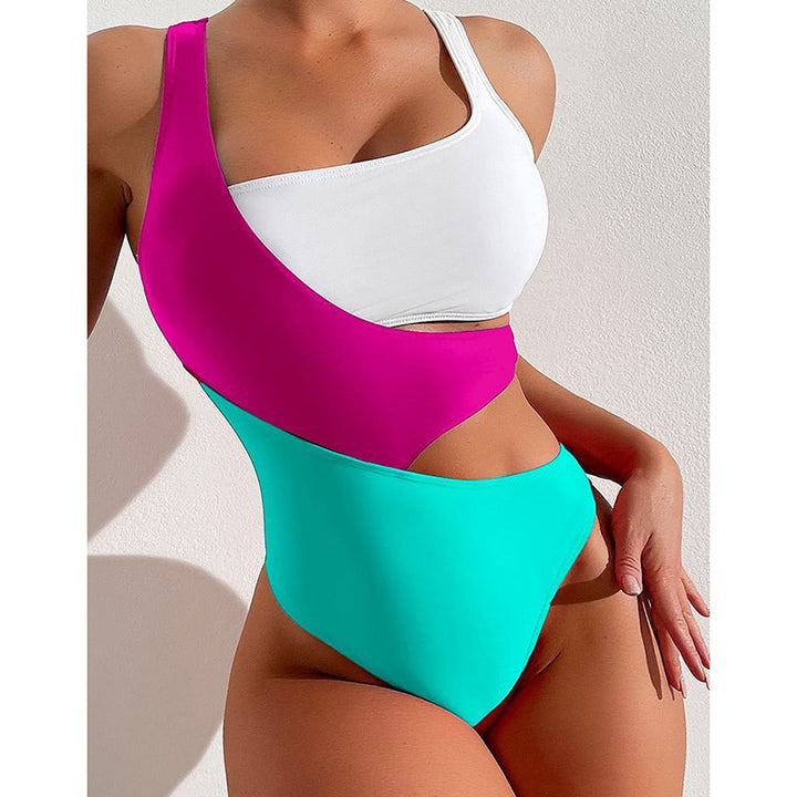 Damer hög midja baddräkt med mode cut-outs Mirla-Eva Jonsson