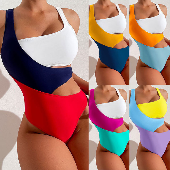 Damer hög midja baddräkt med mode cut-outs Mirla-Eva Jonsson