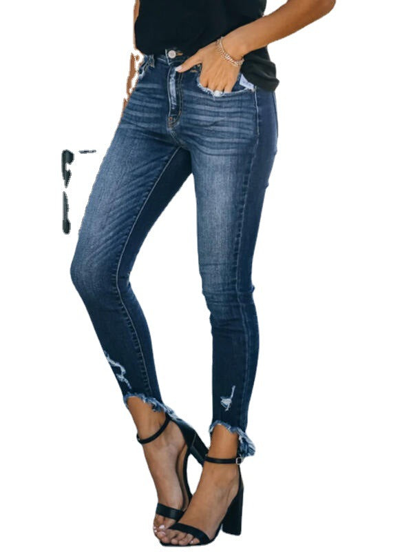 Damer högmidjade Skinny Jeans i moderiktig vintage-look Eva Jonsson-Eva Jonsson