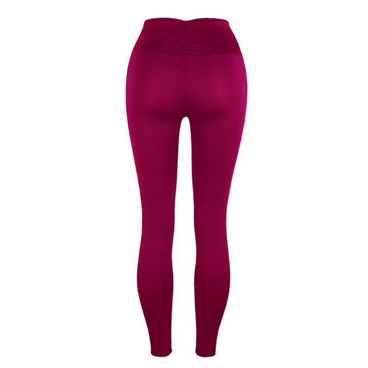 Damer högmidjade sportleggings med formande effekt och andningsmaterial Mirla-Eva Jonsson