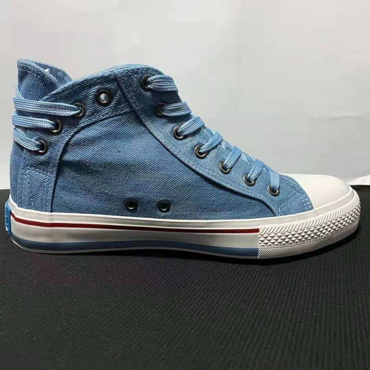 Damer högskurna sneakers med unik dekorrem Mirla-Eva Jonsson