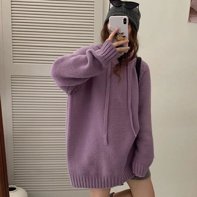 Damer hoodie i oversized design Mirla-Eva Jonsson