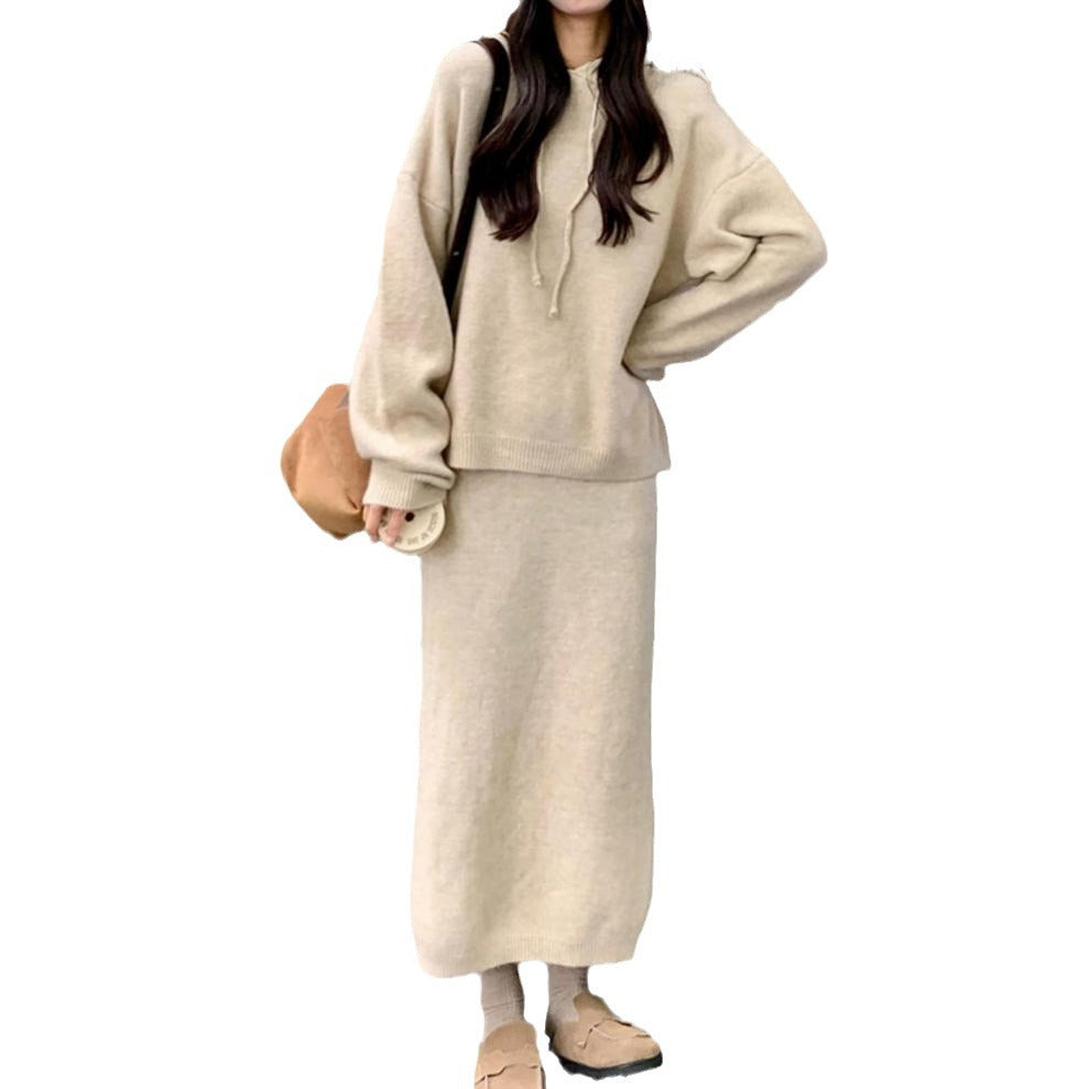 Damer hoodie klänning med praktisk kenguruficka och vid passform Eva Jonsson-Eva Jonsson