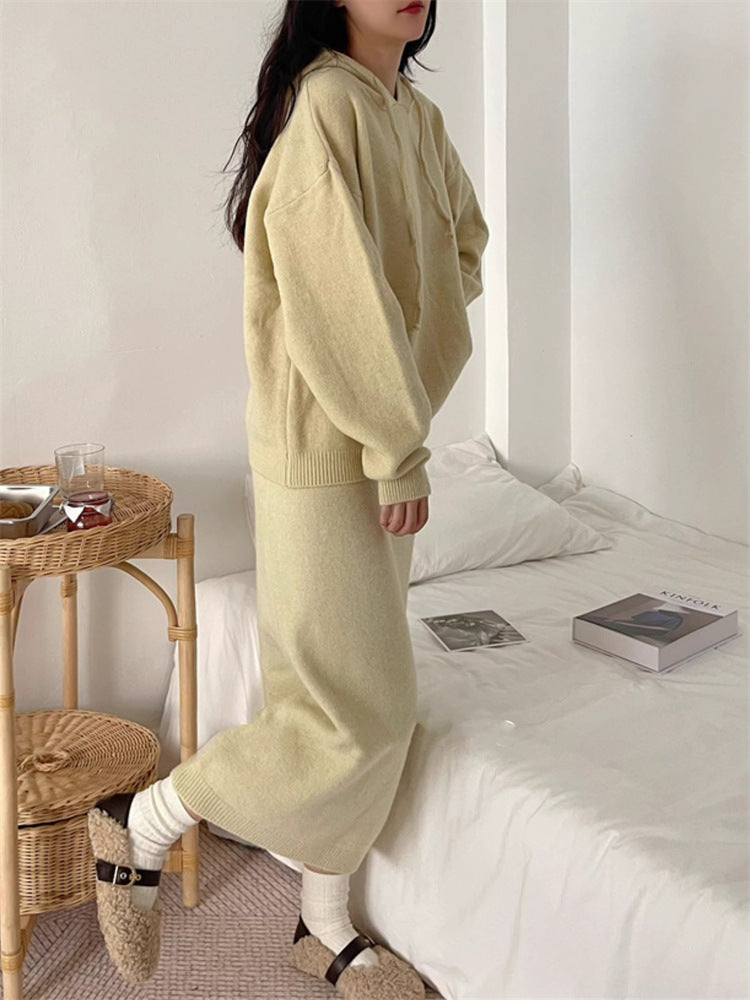 Damer hoodie klänning med praktisk kenguruficka och vid passform Eva Jonsson-Eva Jonsson