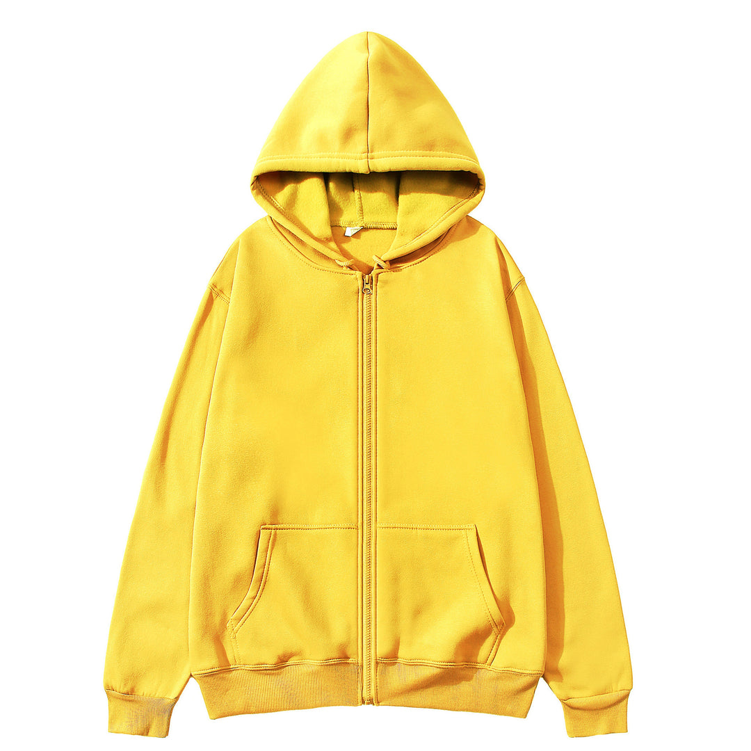 Damer hoodie med genomgående dragkedja och stora kängurufickor Eva Jonsson-Eva Jonsson