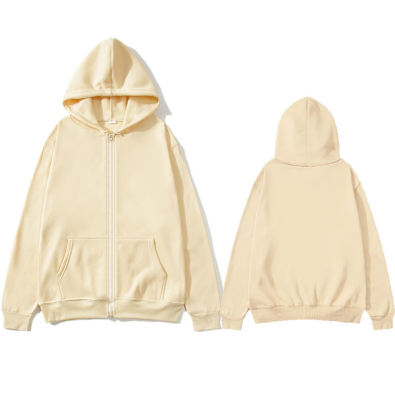 Damer hoodie med genomgående dragkedja och stora kängurufickor Eva Jonsson-Eva Jonsson