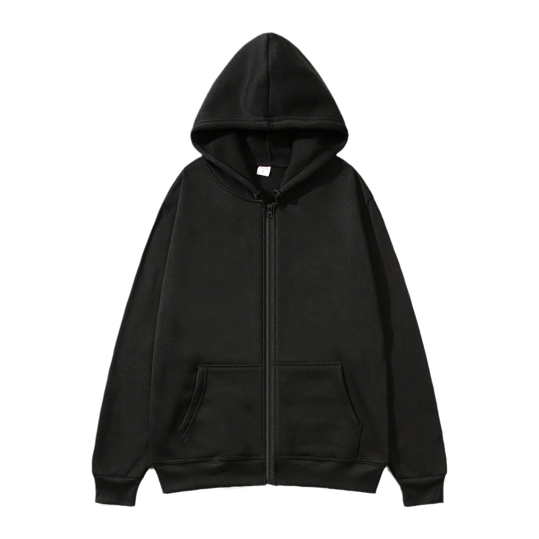 Damer hoodie med genomgående dragkedja och stora kängurufickor Eva Jonsson-Eva Jonsson