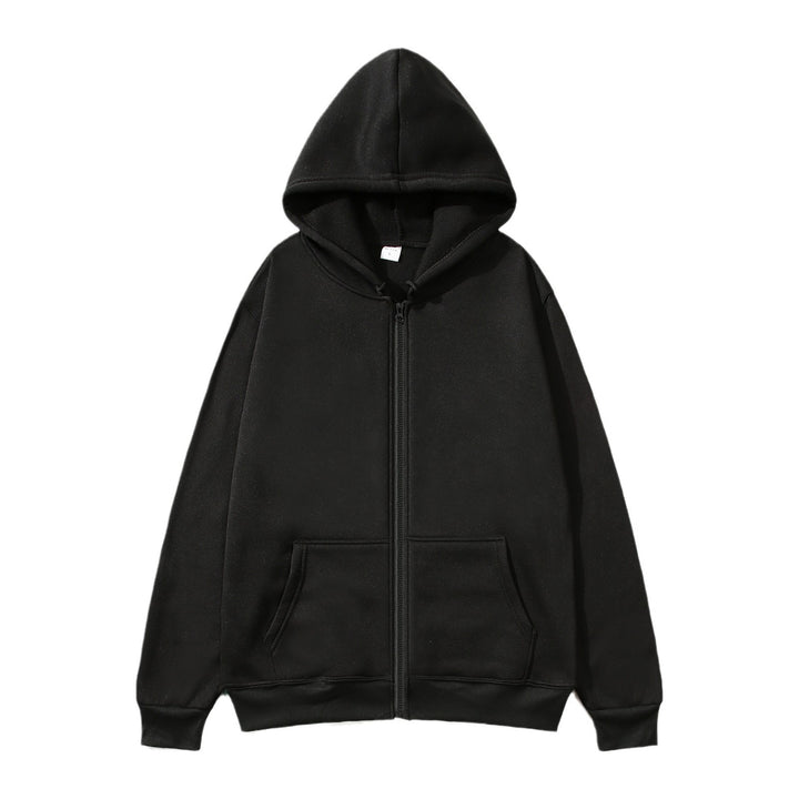 Damer hoodie med genomgående dragkedja och stora kängurufickor Eva Jonsson-Eva Jonsson