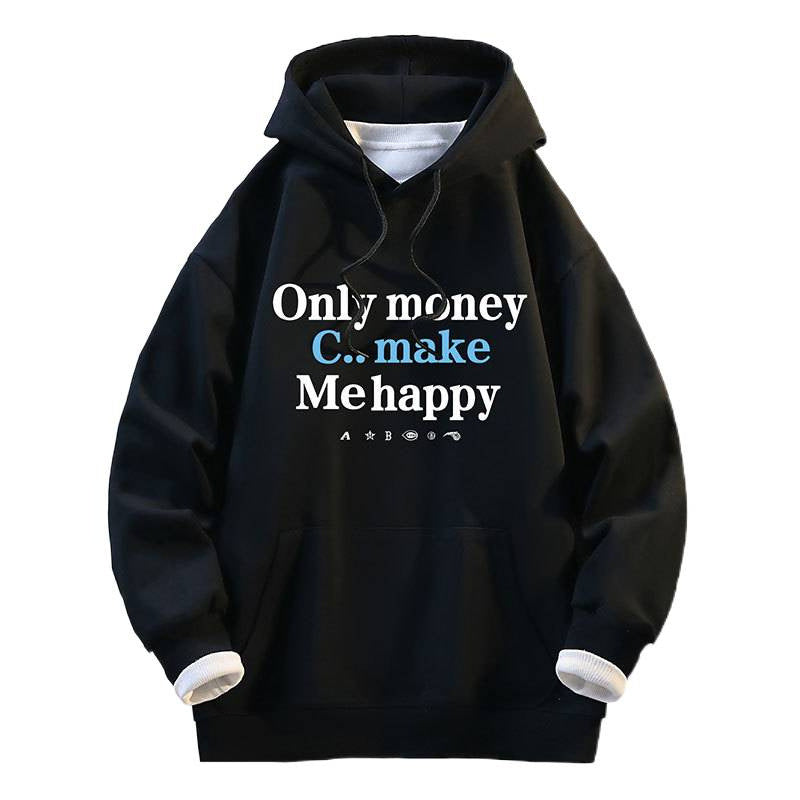 Damer hoodie med inspirerande tryck och avslappnad passform Mirla-Eva Jonsson