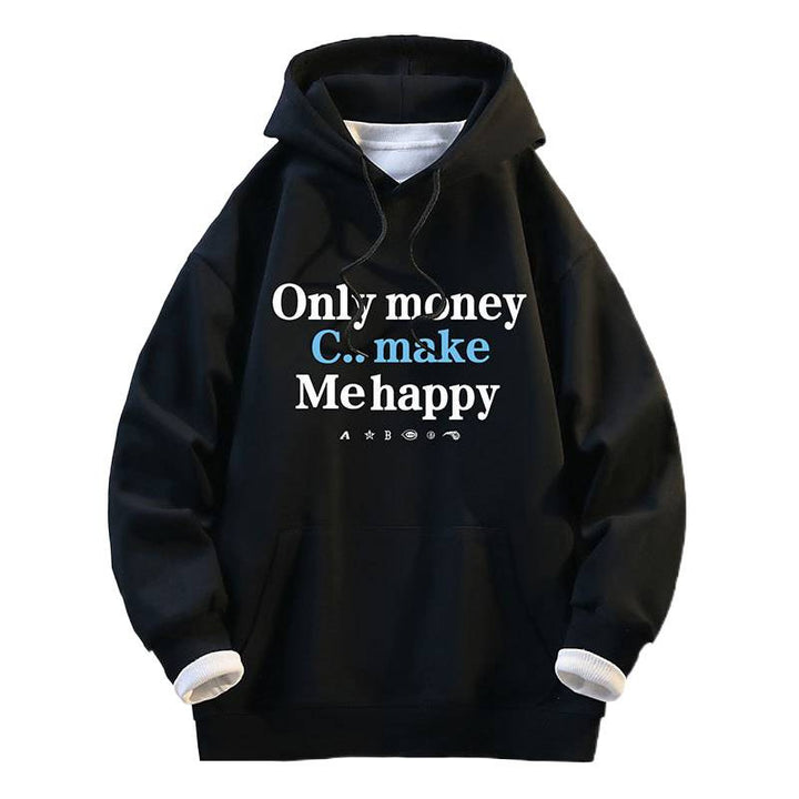 Damer hoodie med inspirerande tryck och avslappnad passform Mirla-Eva Jonsson
