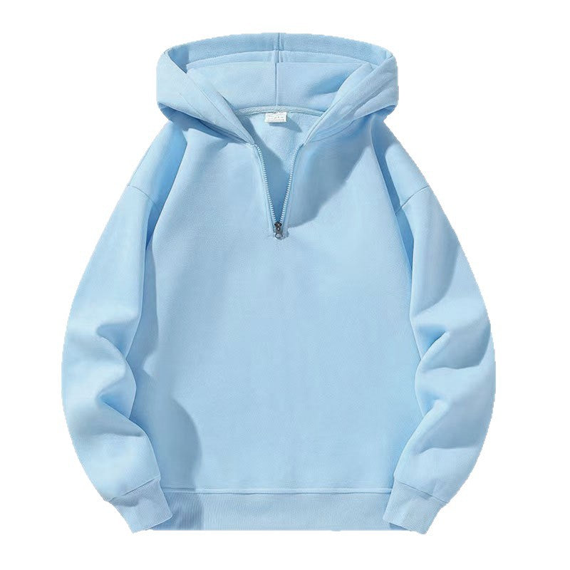 Damer hoodie med kort dragkedja och avslappnad passform Mirla-Eva Jonsson
