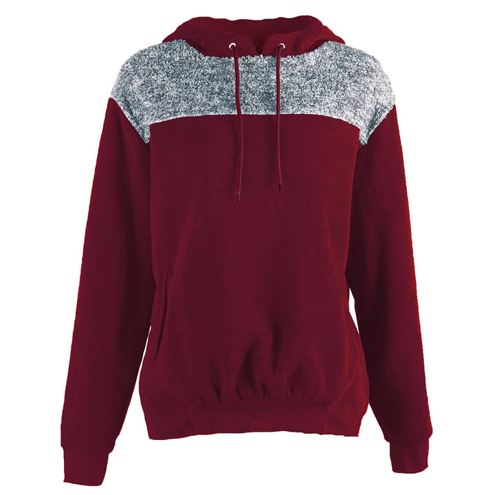 Damer hoodie med stiligt kontrastdesign och elastisk kant Eva Jonsson-Eva Jonsson