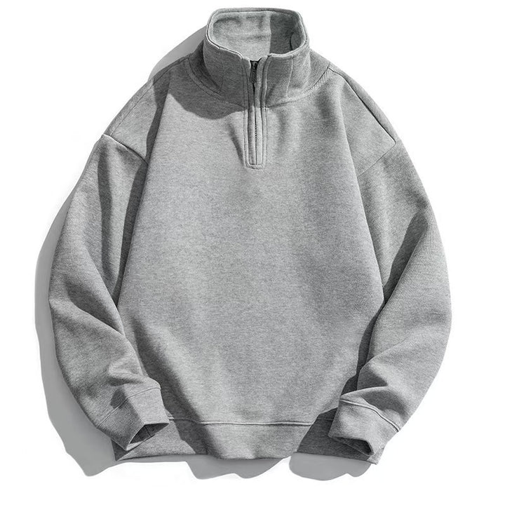 Damer hoodie med uppåtgående krage och dragkedja Mirla-Eva Jonsson