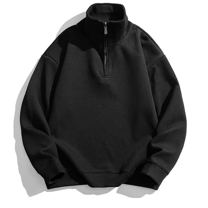 Damer hoodie med uppåtgående krage och dragkedja Mirla-Eva Jonsson